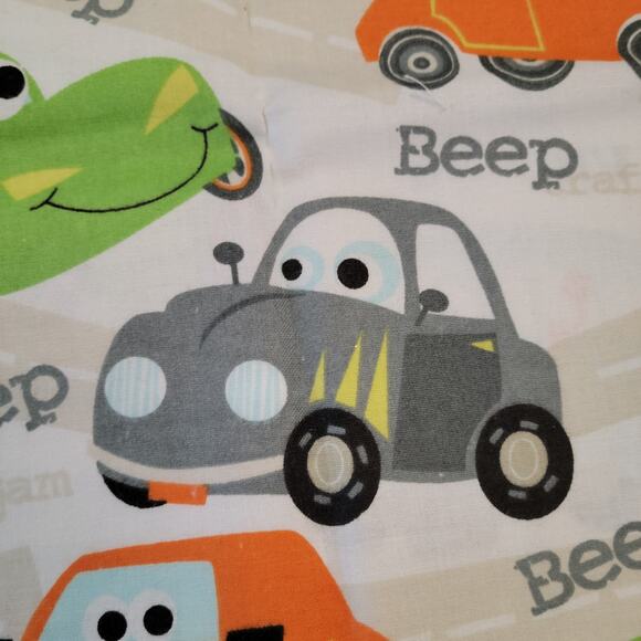 Cotton Fabric Cars Cartoon Print Fabric 21x42" Kids Quilting Sewing Crafts - Picture 7 of 9
